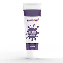 Lumea Χρώμα Ζαχαροπλαστικής σε Μορφή Gel Μωβ 30gr Σωληνάριο