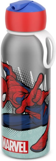 Mepal Bottle Thermos Stainless Steel 350ml Silver with Straw and Handle