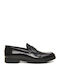 Men's Leather Loafers Black