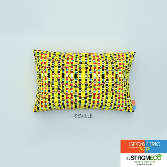 Strom Eco Sofa Cushion Geometric Pop Seville Geometric Pop 50x70cm