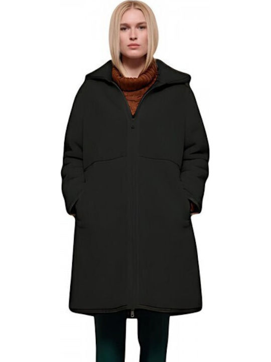 Splendid Дамско Black Палто с цип
