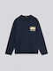 Kids' Shirt Long Sleeve Blue
