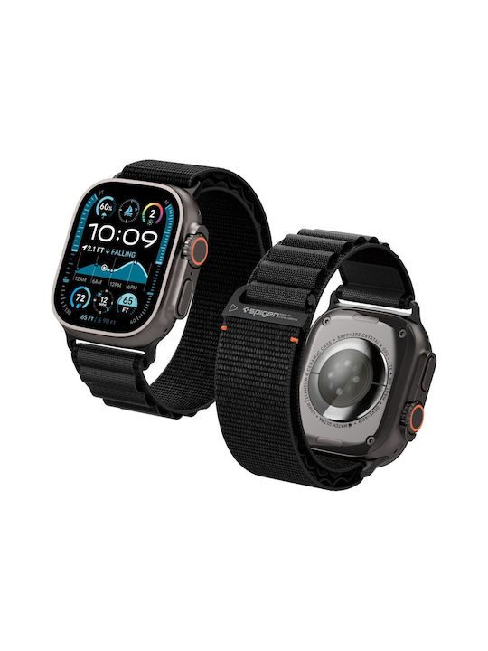 Spigen Wbf1 Λουράκι Μαύρο (Apple Watch 44/45/46/49 mm)