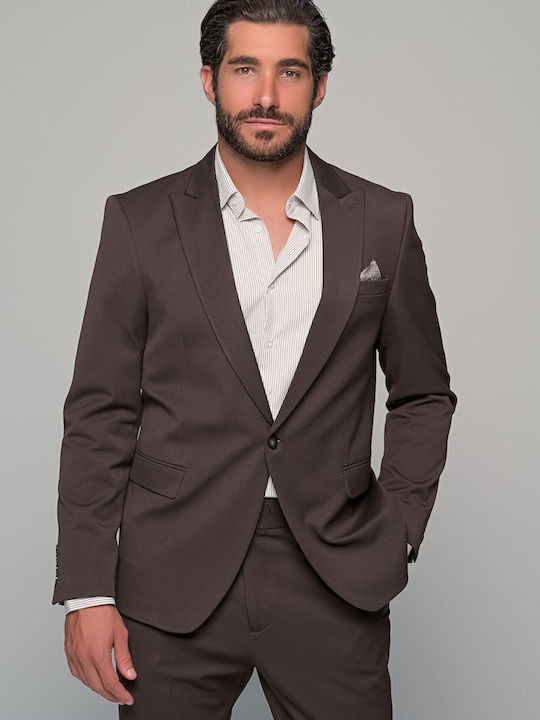 Ben Tailor Alessandro Men's Suit Jacket Brown