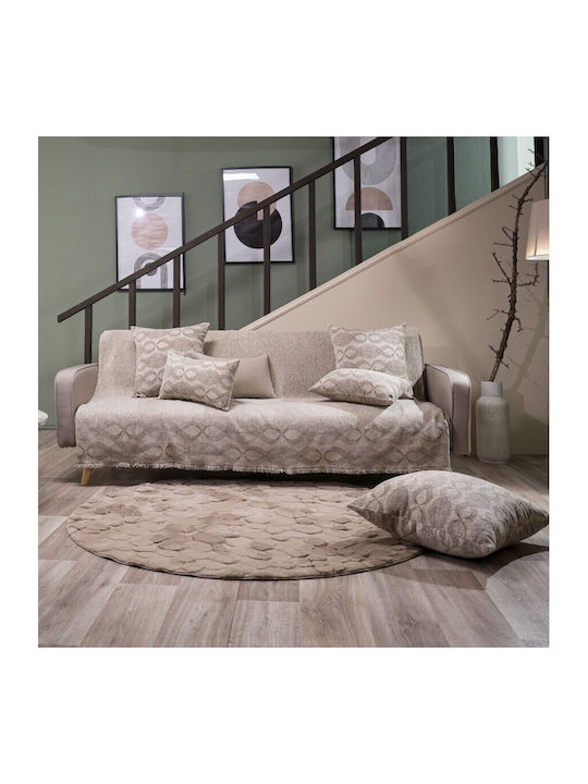 Teoran Garland Ριχτάρι Πολυθρόνας Chenille 180x...