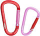 Moses Karabiner Für Mehrzweck-Reisen Rot Rosa