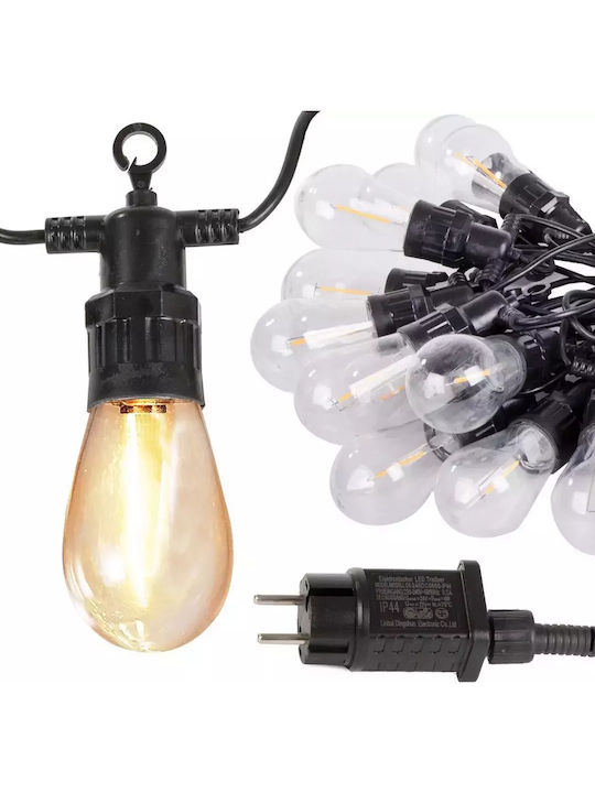 Verk Group Wasserdichte Lichterkette mit LED mit 15 Lampen Verk Group Wasserdichte Lichterkette mit LED mit 15 Lampen