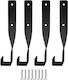 MF872W Set of Files with Handle 4pcs