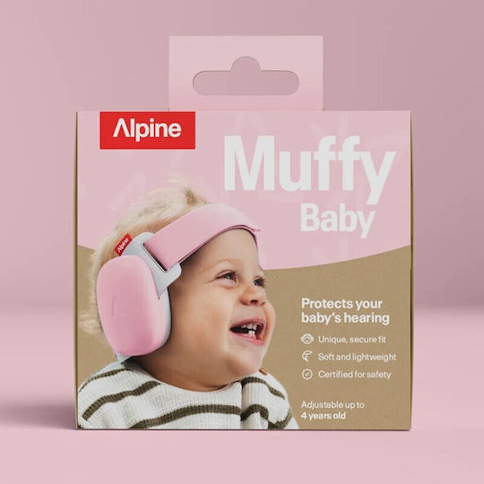 Alpine Muffy Baby Детски Отоаспири В Розов Цвят 2 Броя