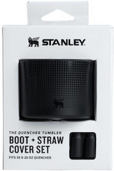 Stanley 1913 Quencher Boot + Straw Topper 20oz/30oz Black Αξεσουαρ 12478-068
