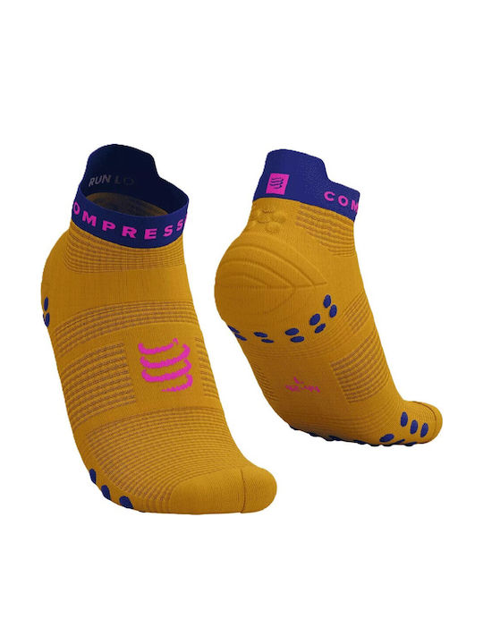 Compressport Racing Running Κάλτσες Πορτοκαλί 1...