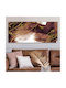 HomeMarkt Serie Gobi Gemälde auf Leinwand 120x50cm