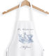Βαπτιστική Ποδιά Νονού Θέμα Blue Toile Sub10061...