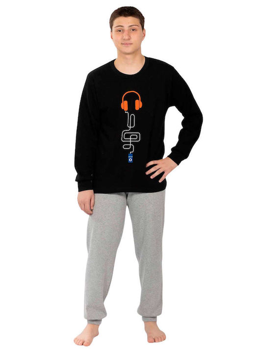 Nina Club Kids' Pajamas Black