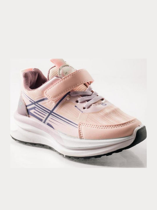 Kids Sneakers with Scratch Pink