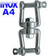 Inox Twister des Bootes 6mm
