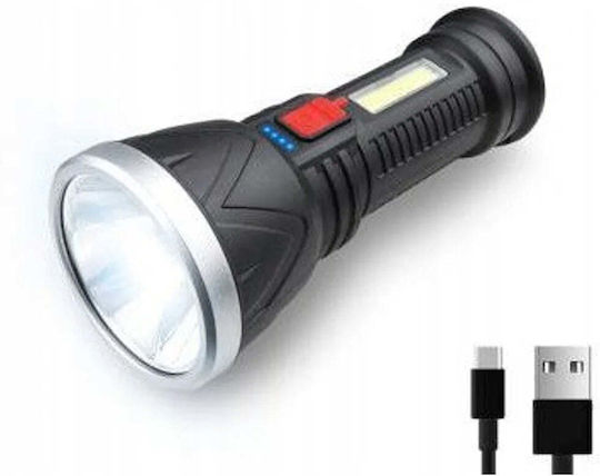 LTC Audio Rechargeable LED Flash Light IP65 with Maximum Brightness 500 Lumen