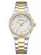 Curren Women's Watch with Silver Metal Bracelet