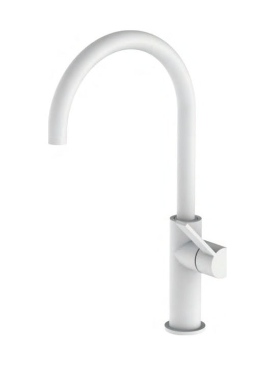 Ottone Meloda Kitchen Faucet Counter White