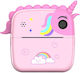 133732 Kinderkamera 24MP mit Thermodruck Rosa