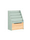 Bücherregal Boden Grün 62x30x80cm