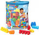 Mega Bloks Τουβλάκια για 1+ Έτους 80τμχ