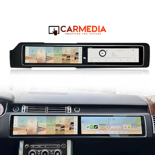 Carmedia Car Audio System for Land Rover Range Rover Sport 2013-2017 (Bluetooth/USB/WiFi/GPS/Apple-Carplay/Android-Auto) with Touch Screen 5"