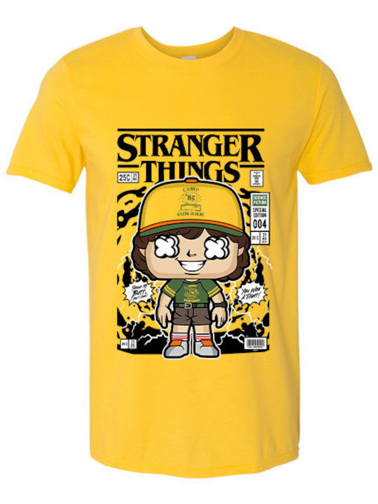 T-shirt Stranger Things Dustin Pop Culture Daisy