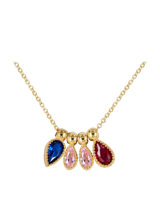 Tasoulis Jewellery Collection Колиета от Жълто Злато 9 Карата Tasoulis Jewellery Collection Колиета от Жълто Злато 9 Карата