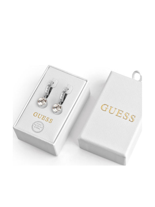 Guess Σκουλαρίκια από Ατσάλι με Πέτρες Guess Σκουλαρίκια από Ατσάλι με Πέτρες