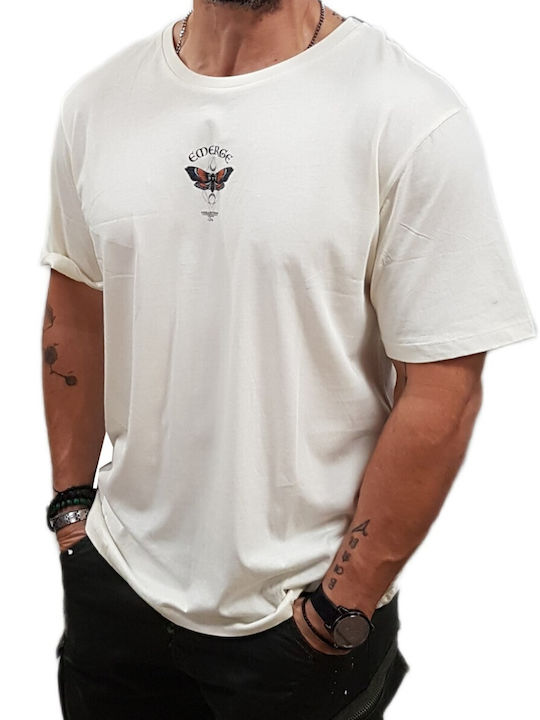 Jack & Jones T-Shirt Antik Weiß