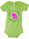 kirikoko Leave A Little Sparkle Wherever You Go Unicorn Mâneca scurta Apple Green