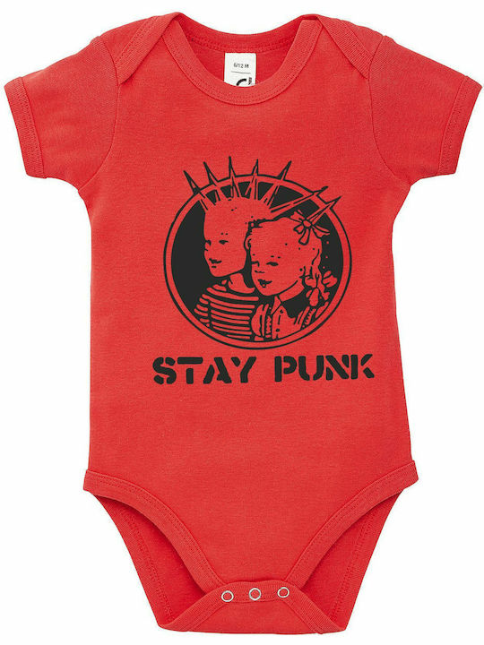 kirikoko Stay Punk Short-Sleeved Coral