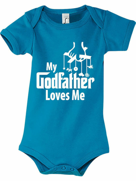 kirikoko My Godfather Loves Me Къс ръкав Aqua