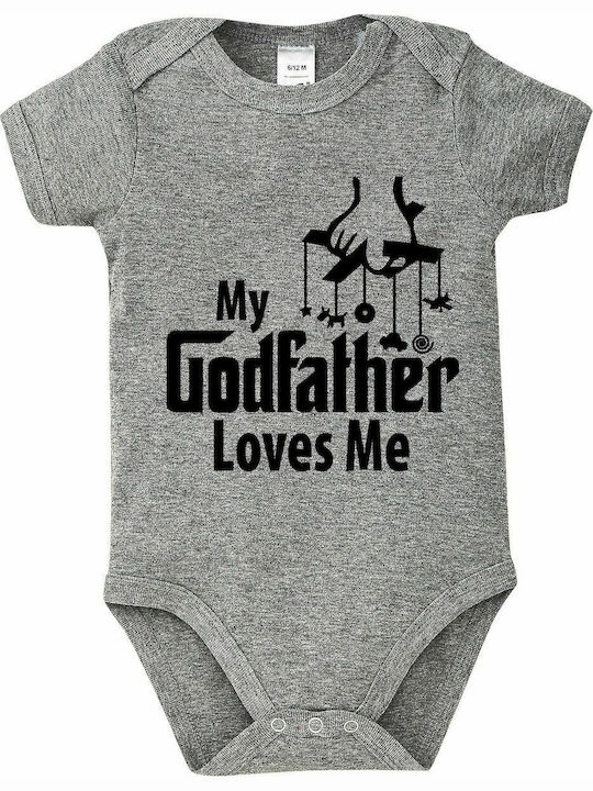 kirikoko My Godfather Loves Me Къс ръкав Grey m...