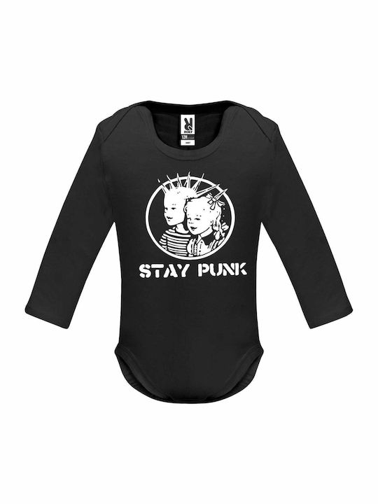 kirikoko Stay Punk Κορμάκι Black