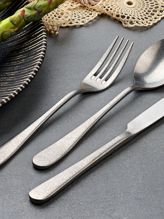 GGMgastro Σετ Κουτάλια Φρούτου Ανοξείδωτα Ασημί 6τμχ