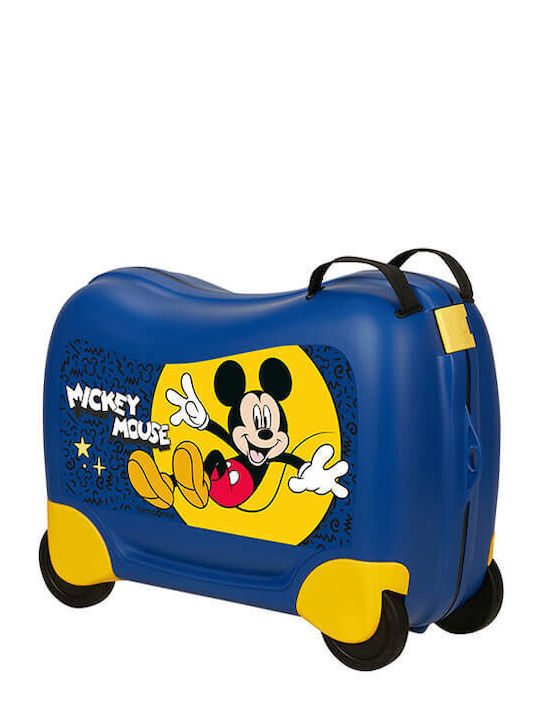 Samsonite Dream2go Kids Cabin Hard Blue Suitcase with 4 Wheels Height 38cm