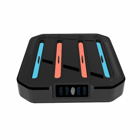 Nintendo Switch 2 Kjh Ns2-026 Controller Charging Station for Games 4 in 1 RGB Light Black