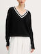 Women's Long Sleeve Sweater Black