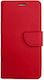 Stand Book Silicone Red (Galaxy A17)