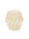 Iliadis Decorative Beige Candle 11x10cm 91599
