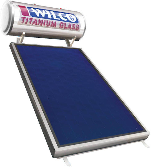 Wilco Solar-Warmwasserbereiter 120Es Glas Doppelte Energie 2qm Auswahl