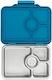 Φαγητοδοχείο Yumbox Stainless Steel Bento Normandy Blue 4 Χωρίσματα