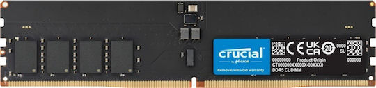Crucial DDR5 Memory RAM with 1x32GB Module and Speed 6400 for Desktop
