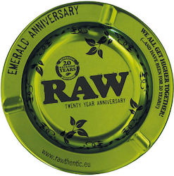 Raw Μεταλλικό Τασάκι Green Emerald Anniversary 14cm