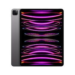 Apple iPad Pro 6th Gen (2022) 12.9" Refurbished Tablet με Wi-Fi (8GB/128GB) Grade A Space Gray