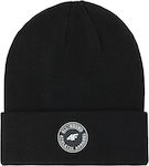4F Beanie Ανδρικός Σκούφος Πλεκτός σε Μαύρο χρώμα