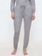 Cozy Comfort Sweatpants Jogger Grey Melange
