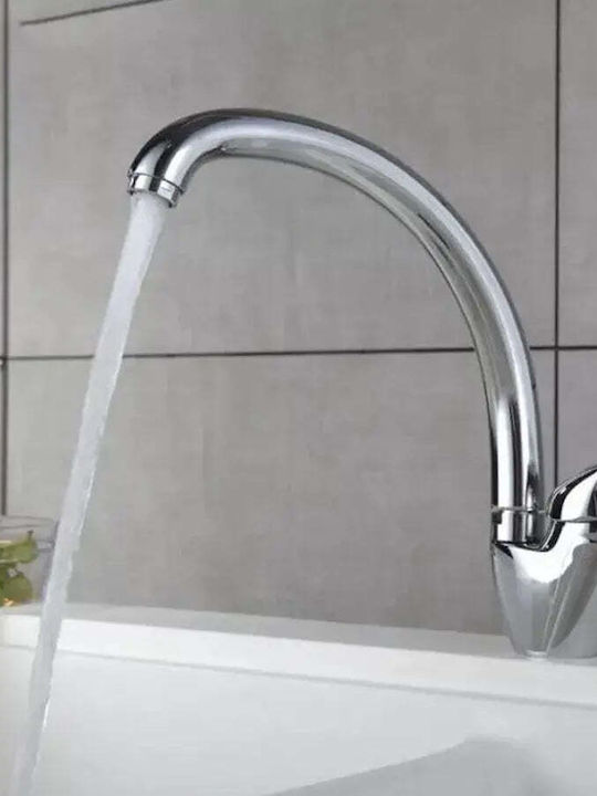 Alista Home Lb00c Baterie Chiuvetă Bucătărie Bancă Argintie